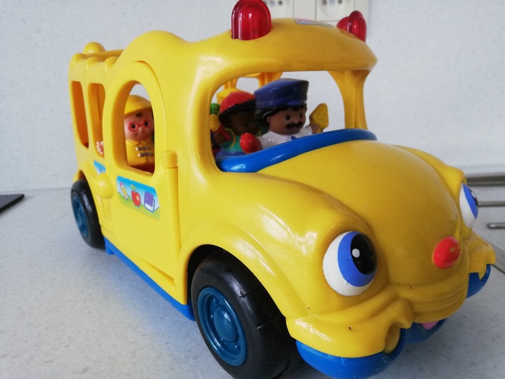 fisher price schoolbus met geluid, Kinderen en Baby's, Speelgoed | Fisher-Price, Ophalen of Verzenden, Met licht