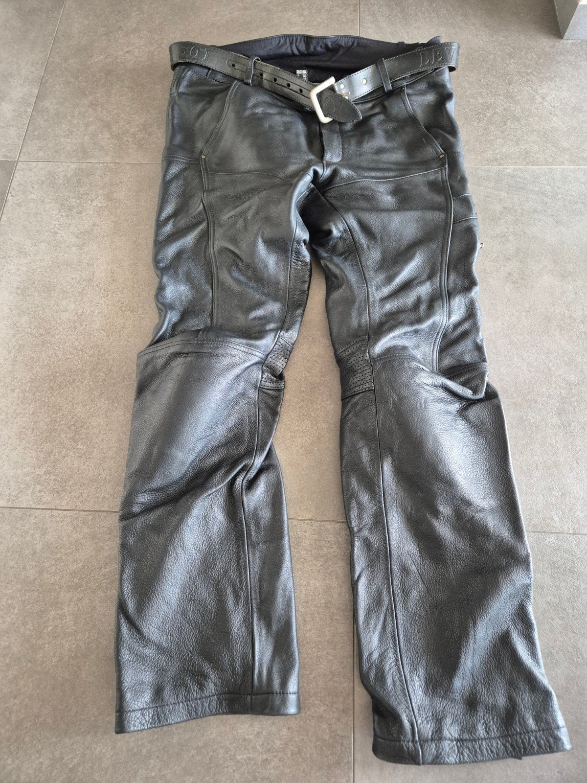 Ledere broek merk Richa, Ophalen, Broek | leer, Heren, Nieuw zonder kaartje