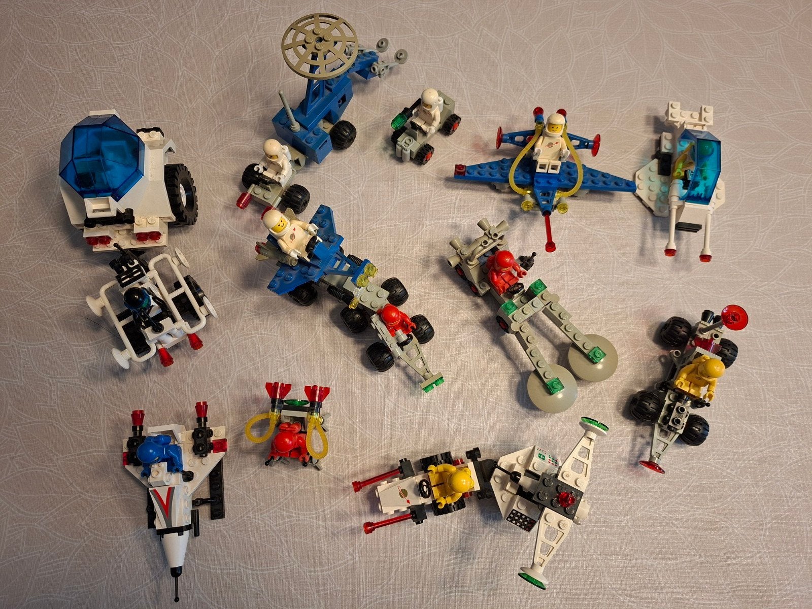 Lego Space 1980 Lot 11 sets + extra, Enlèvement ou Envoi, Minifigurines incluses, Lego, Space