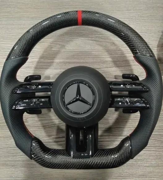 Mercedes dragonfly carbon stuur upgrade rood AMG, Ophalen of Verzenden, Nieuw, Porsche