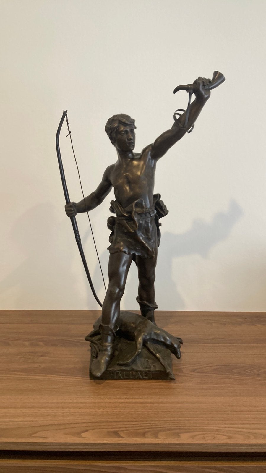Mooi koperen beeld, Antiquités & Art, Antiquités | Bronze & Cuivre, Enlèvement