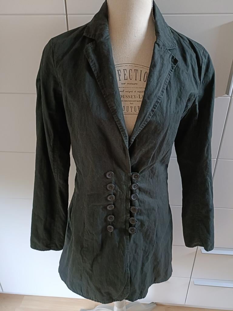 Veste 3/4 Chevignon style redingote, Enlèvement ou Envoi, Noir, Manteau