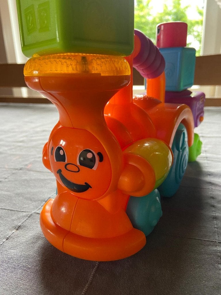 Speelgoed, Kinderen en Baby's, Speelgoed | Fisher-Price, Ophalen, Zo goed als nieuw, Duw- of Trekspeelgoed, Met licht