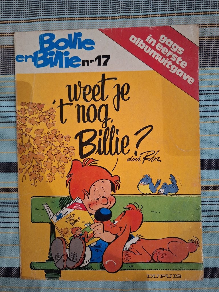 Bollie en Billie 17: weet je 't nog Billie?, Boeken, Eén stripboek, Ophalen of Verzenden, Gelezen