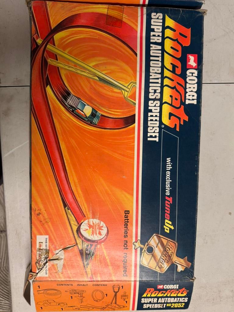 Corgi rockets, Enfants & Bébés, Jouets | Circuits, Enlèvement ou Envoi, Comme neuf, Circuit