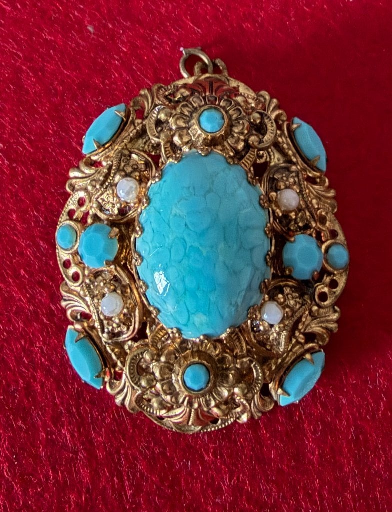 Ancien Pendentif des Années 60, Bijoux, Sacs & Beauté, Bijoux anciens, Enlèvement ou Envoi, Autres matériaux, Pendentif