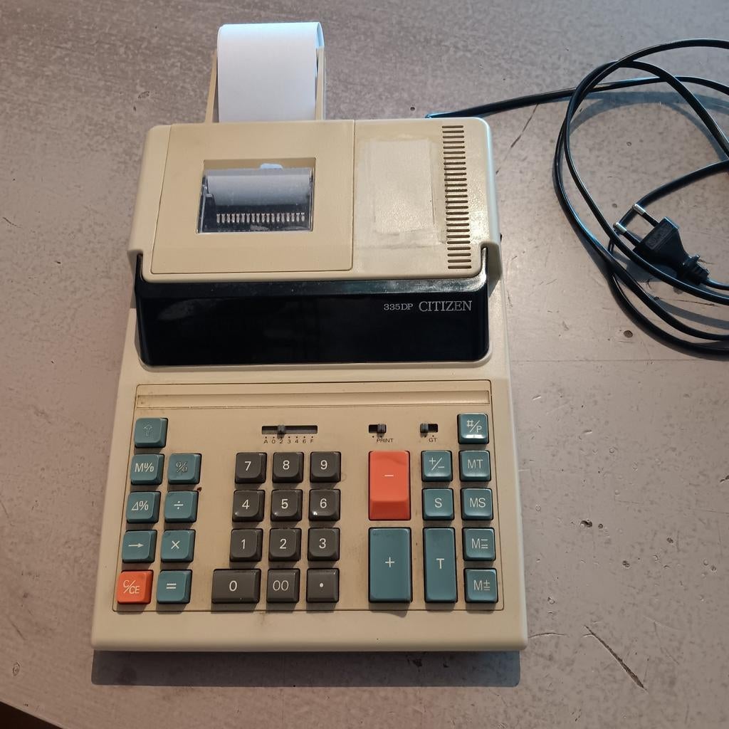 Elektrische rekenmachine, Elektronische apparatuur, Ophalen