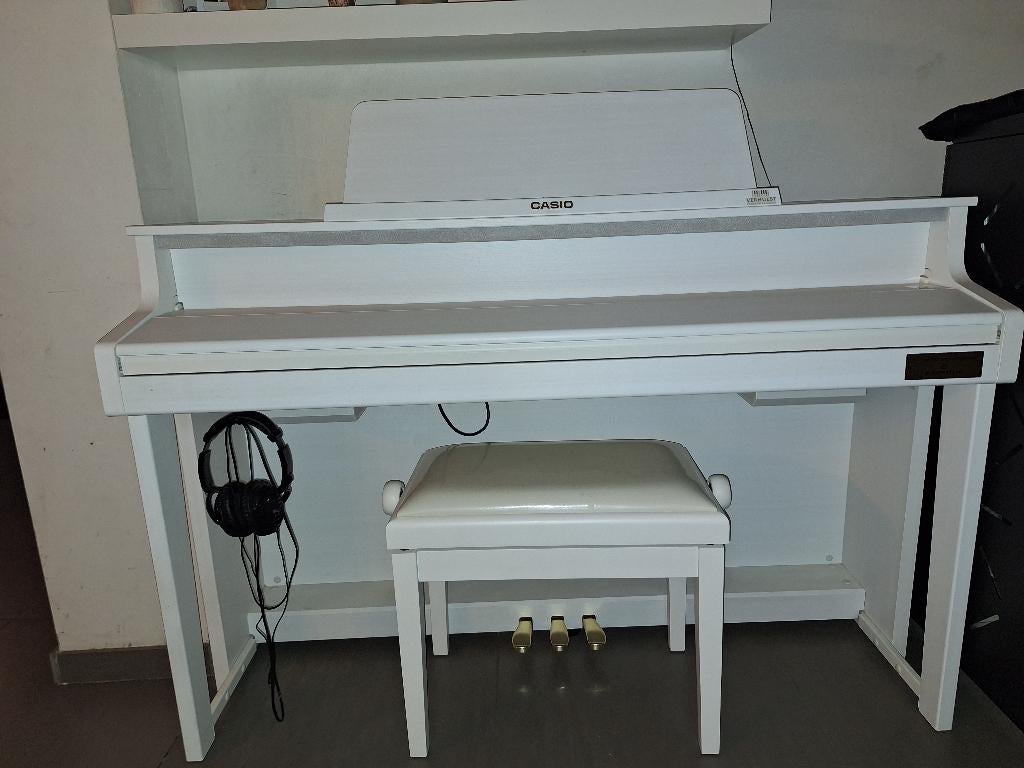 Casio Celviano Grand Hybrid GP-310 digitale piano wit, Musique & Instruments, Pianos, Comme neuf, Piano, Blanc, Digital, Enlèvement