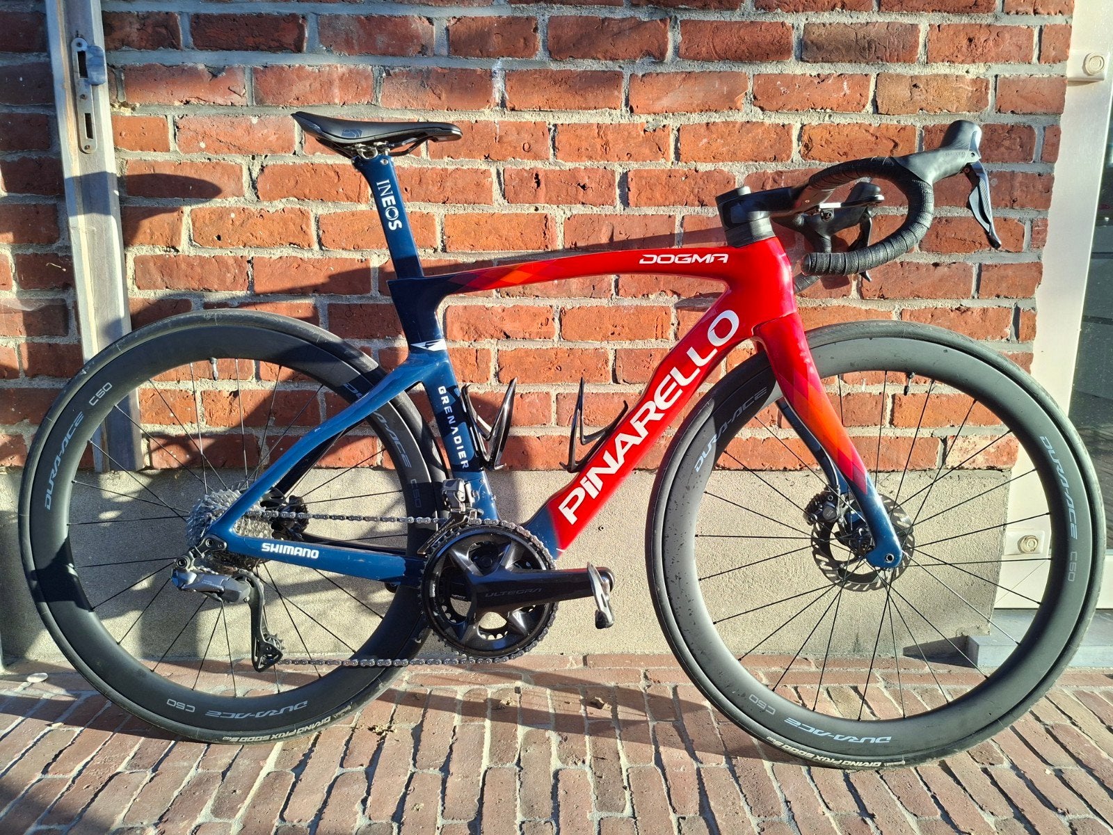Pinarello Dogma F (2024) - Ineos Grenadiers - Maat 51.5, Ophalen, 28 inch, Carbon, 49 tot 53 cm