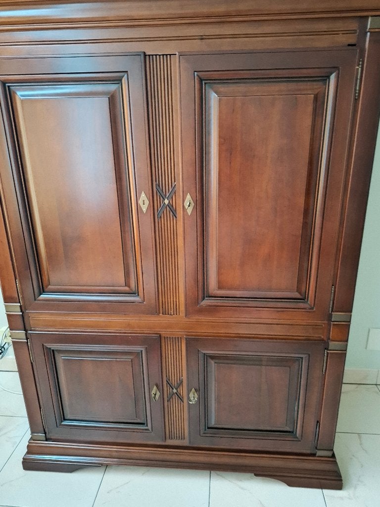 Gratis tv kast in kerselaar, Cerisier, 100 à 150 cm, Utilisé, Klassiek kerselaar