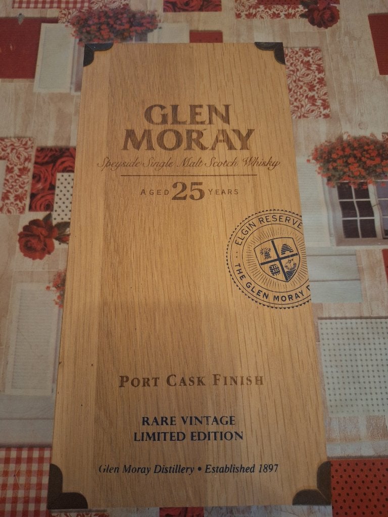Whisky Glen Moray 25 y, Ophalen of Verzenden