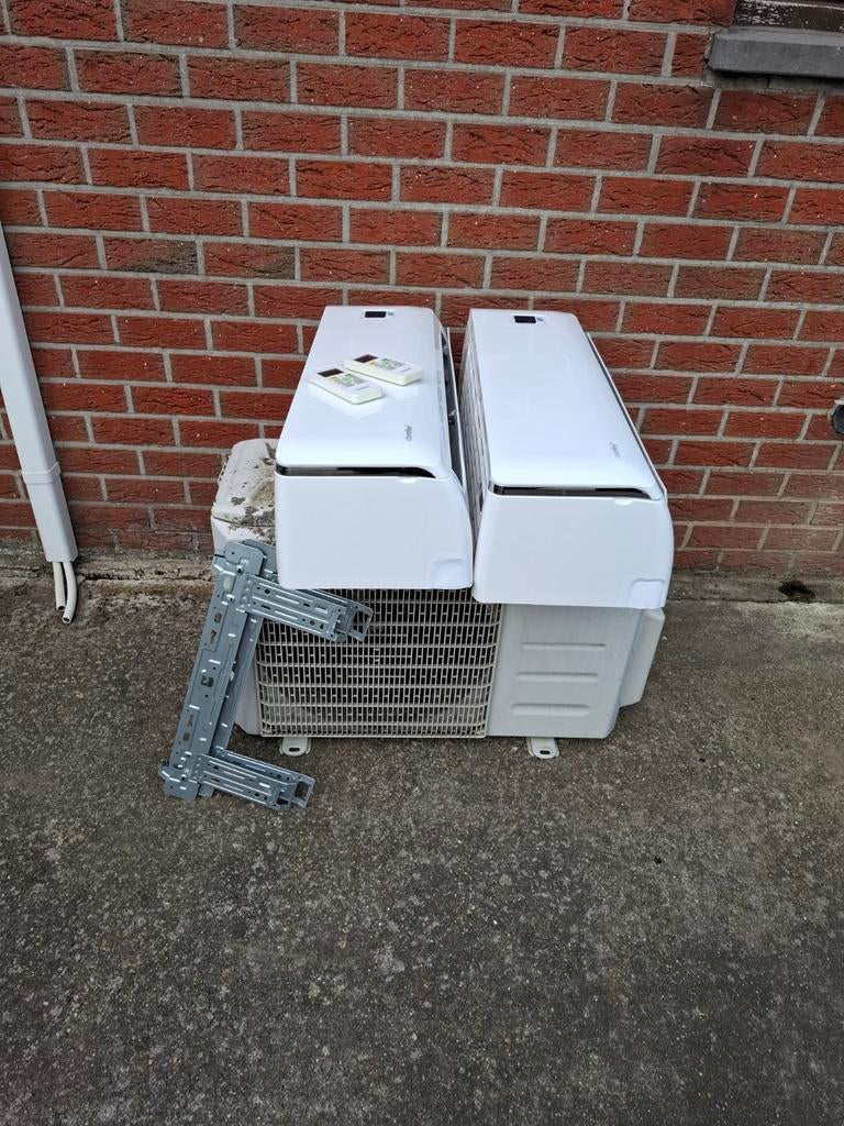 Airco voor onderdelen., Elektronische apparatuur, Airco's, Ophalen, 3 snelheden of meer, Afstandsbediening, Gebruikt