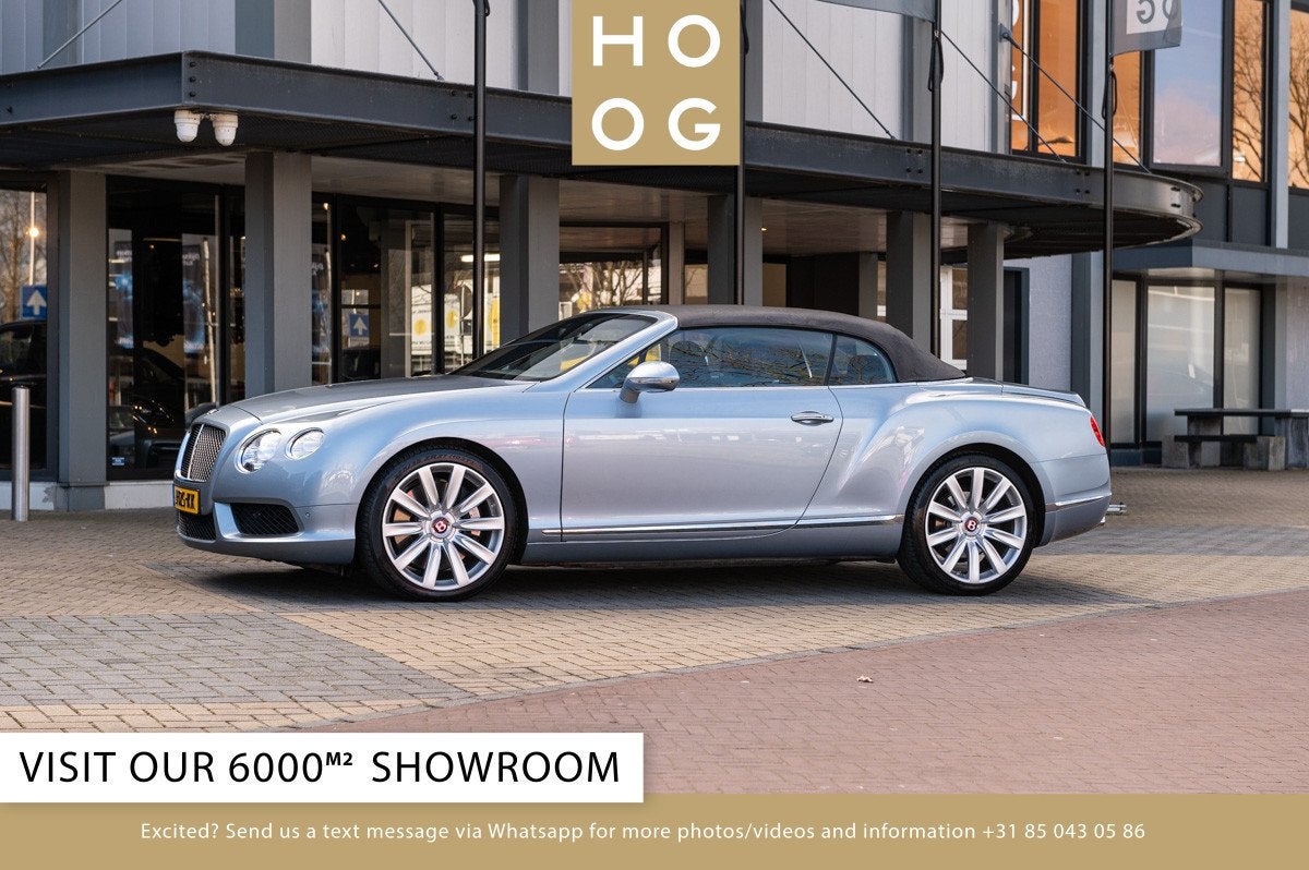 Bentley Continental GTC 4.0 V8 Mulliner (bj 2012, automaat), Auto's, Automaat, Gebruikt, 8 cilinders, Overige kleuren