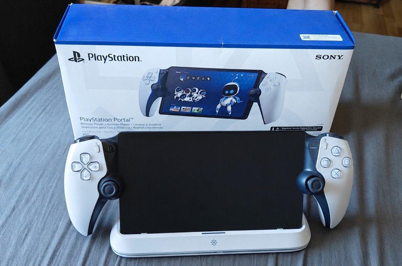 PlayStation Portal, Games en Spelcomputers, Spelcomputers | Sony PSP, Zo goed als nieuw, Overige modellen, Wit, Ophalen