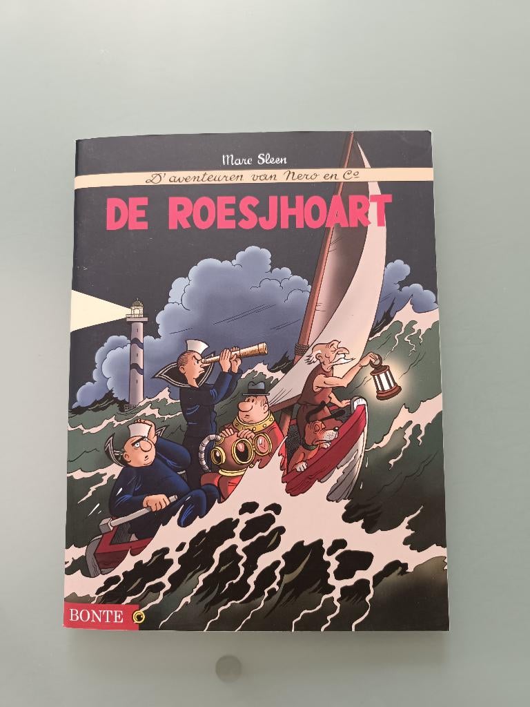 Speciale strip Roesjhoart van NERO in Oostends dialect, Eén stripboek, Ophalen of Verzenden, Zo goed als nieuw