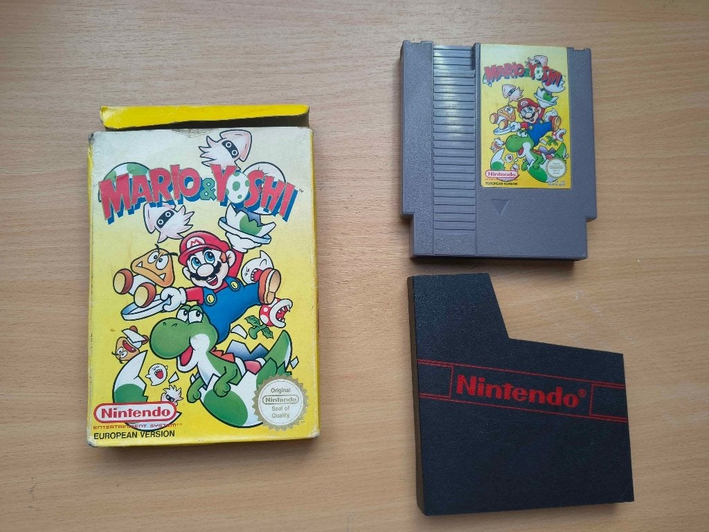 Mario & Yoshi NES, Games en Spelcomputers, Ophalen of Verzenden, Gebruikt