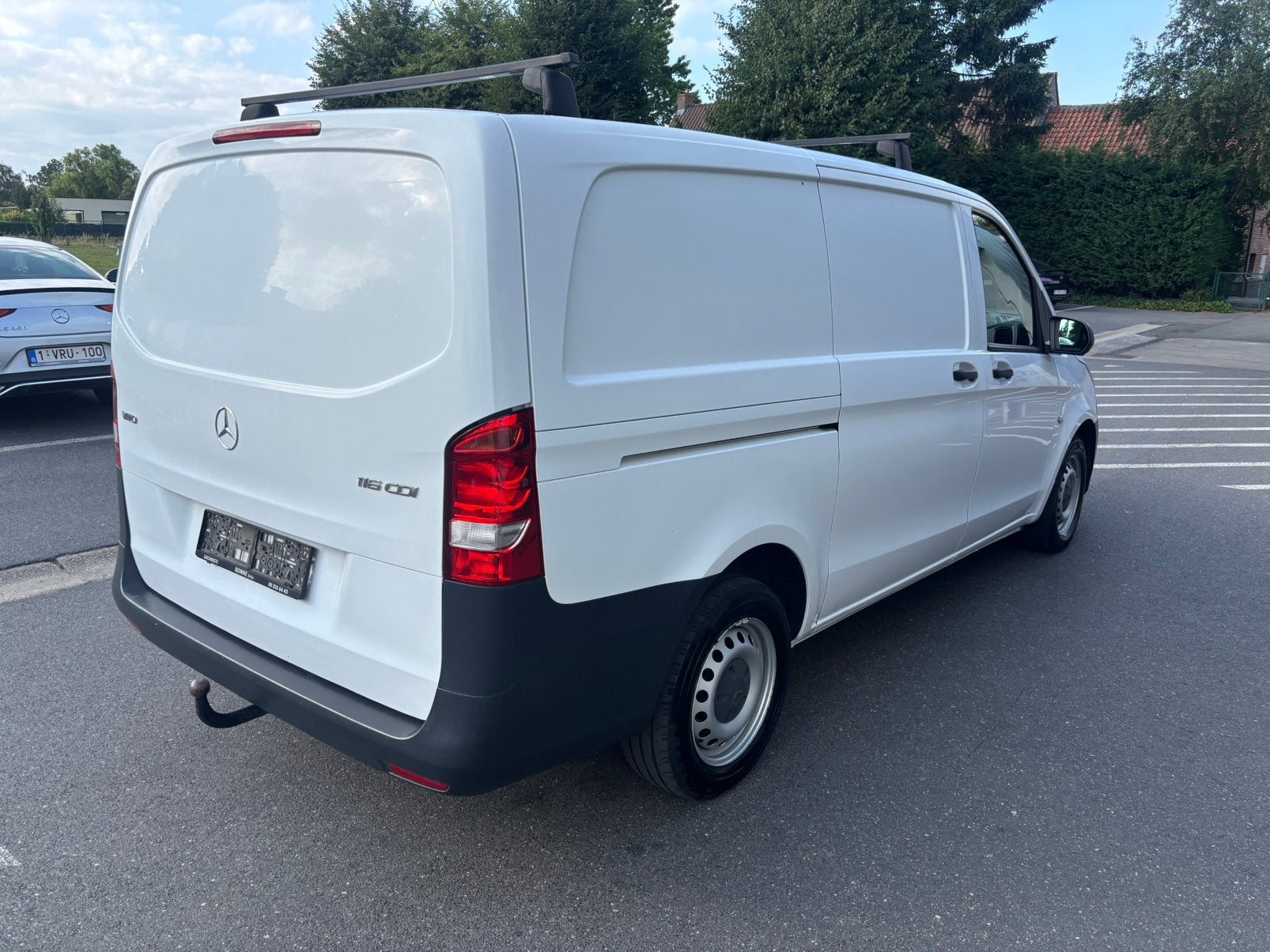 Mercedes vito 116cdi bj2019 13140+BTW 3zit met garantie, 4 deurs, 4 cilinders, Wit, 120 kW