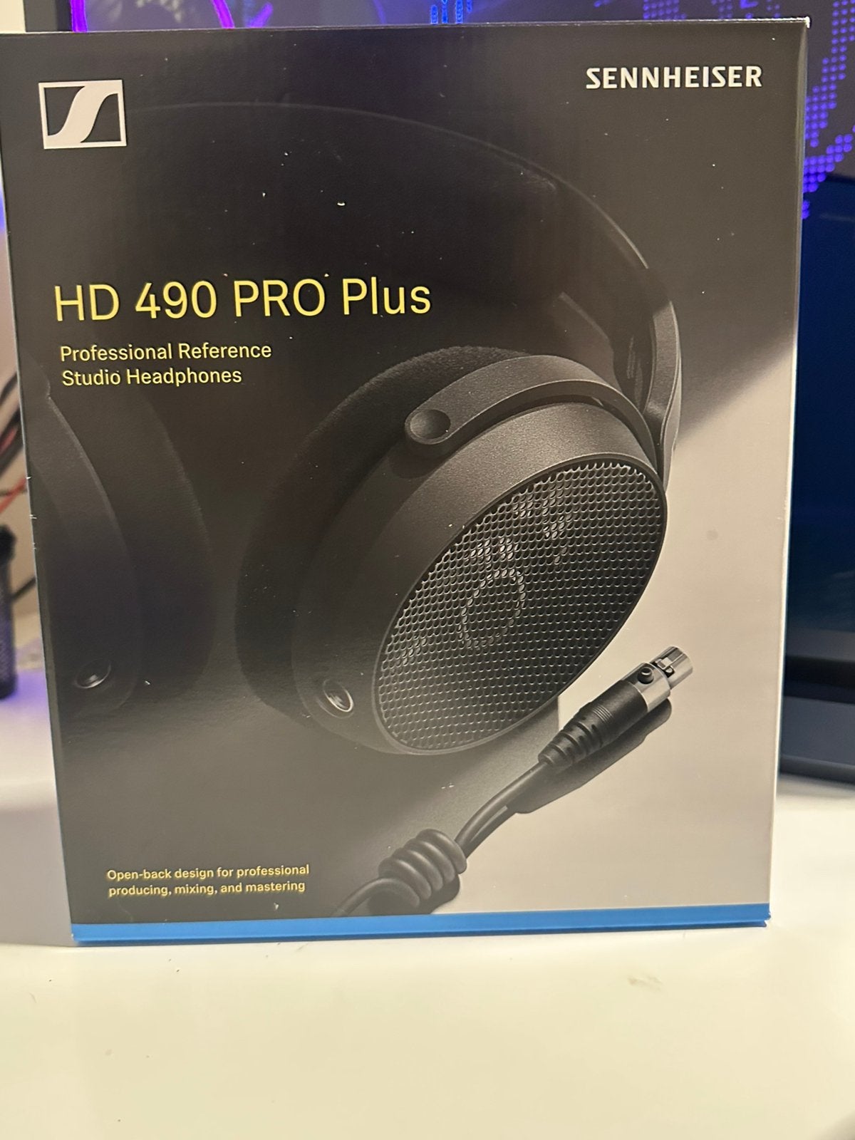 Sennheiser HD 490 Pro, TV, Hi-fi & Vidéo, Enlèvement ou Envoi, Comme neuf, Studio / DJ, Sennheiser