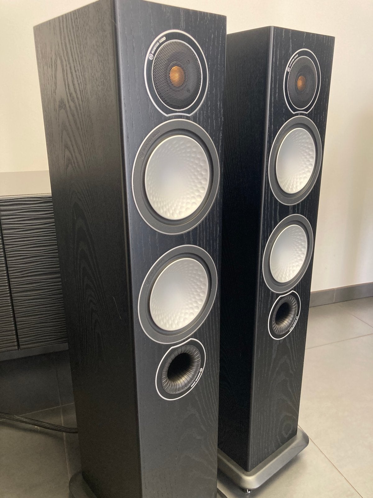 MONITOR AUDIO Silver 6 luidsprekers stereo., Enlèvement, Comme neuf, Monitor Audio
