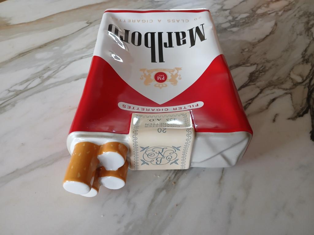 Grande corbeille à billets ou cendrier Marlboro, Collections, Enlèvement, Comme neuf, Ustensile