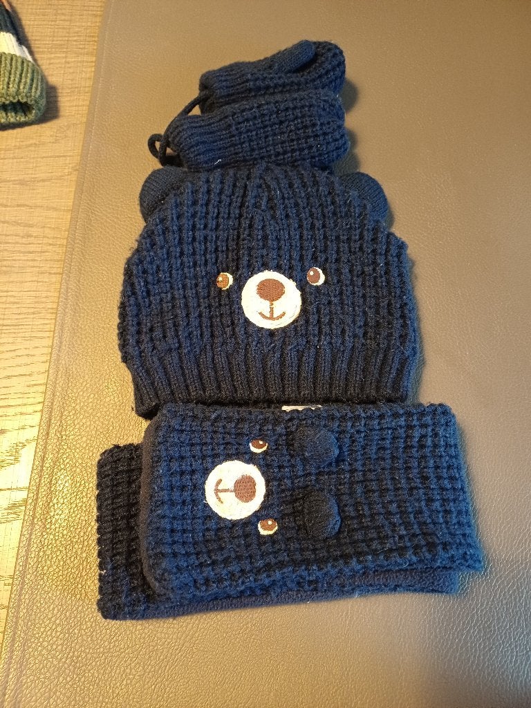 Set muts,sjaal en wanten, Kinderen en Baby's, Ophalen, Gebruikt, C&A, Jongetje
