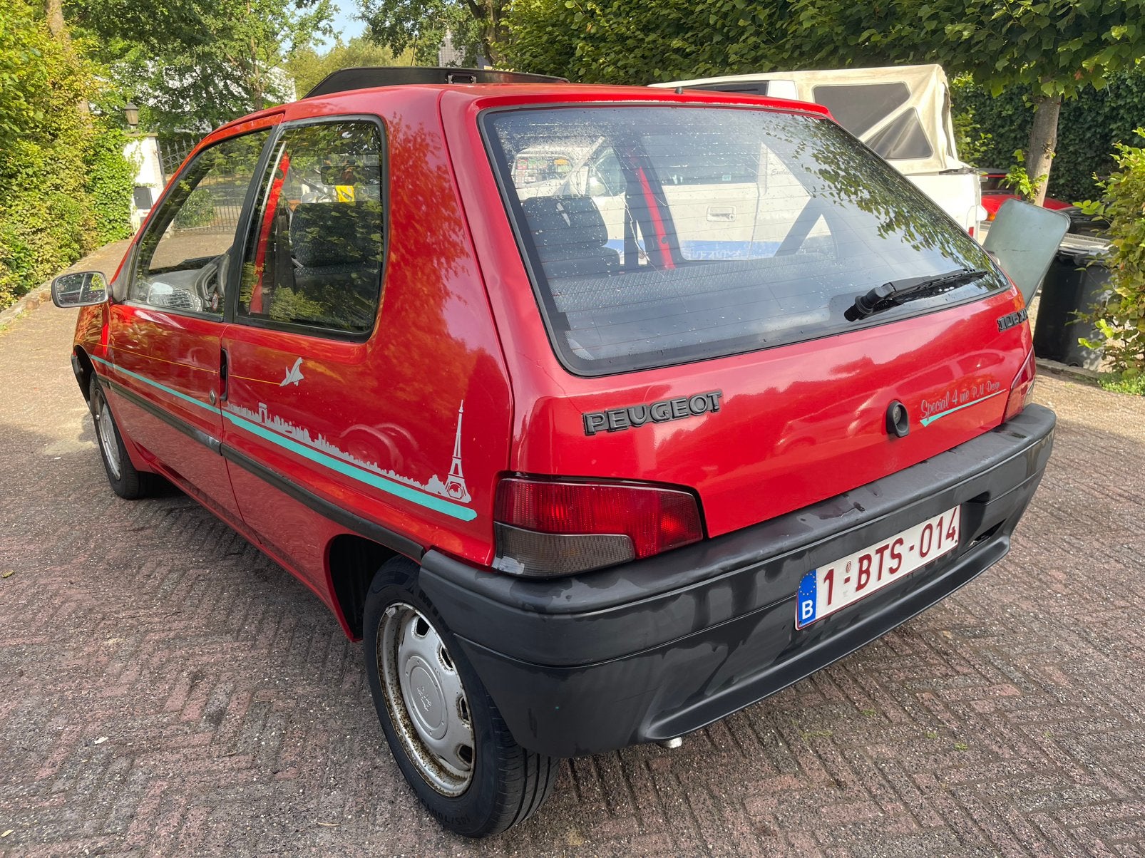106 1.0 XN 127000Km/Anceitre ! ! ! ! !, Rouge, Achat, 954 cm³, Entreprise