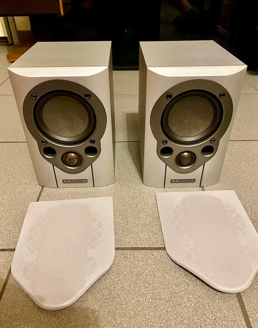 mission m30i goede staat, TV, Hi-fi & Vidéo, Enceinte d'étagère, Enlèvement ou Envoi, Bass-reflex, Comme neuf