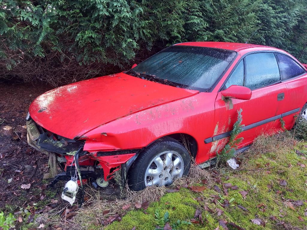 opel calibra, Auto's, Voorwielaandrijving, Stof, Calibra, 8 cilinders