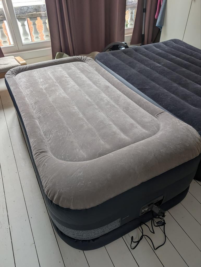 Intex opblaasbare matras, Ophalen