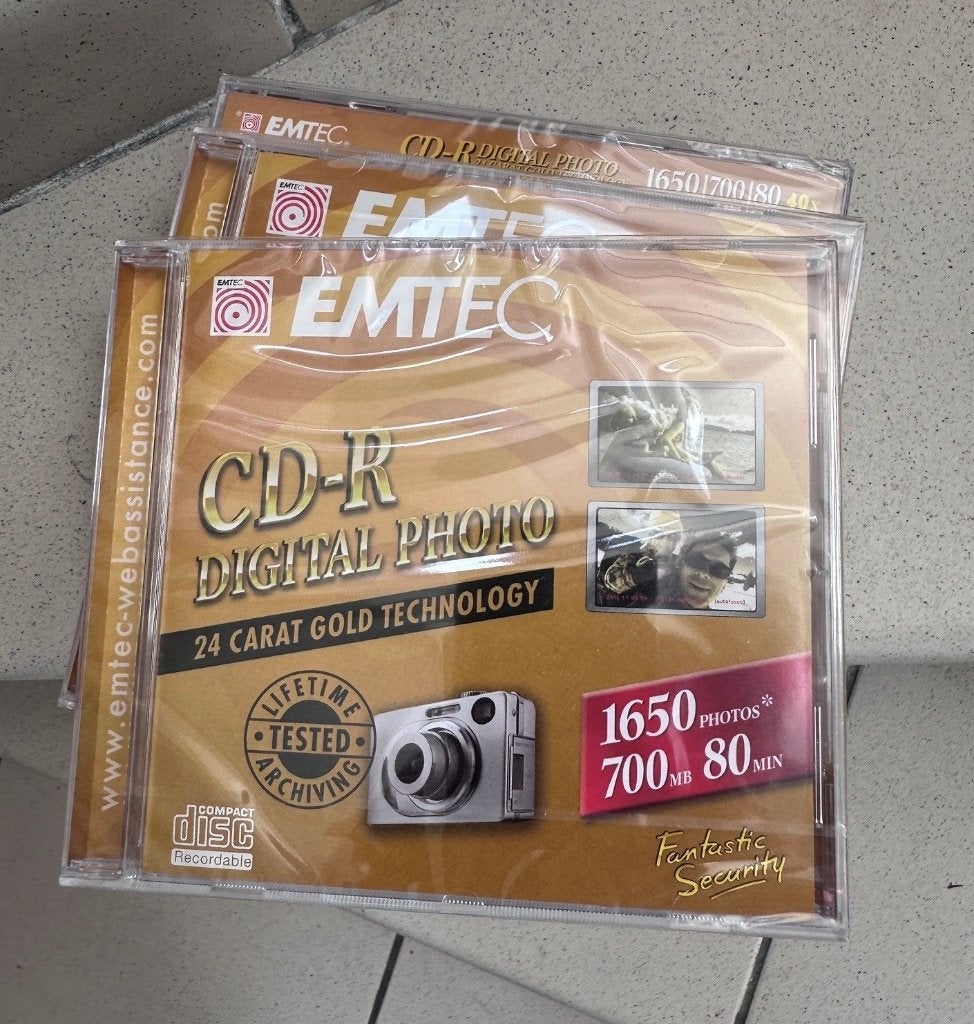 CD-R, Ophalen, Nieuw, Cd, BASF - EMTEC