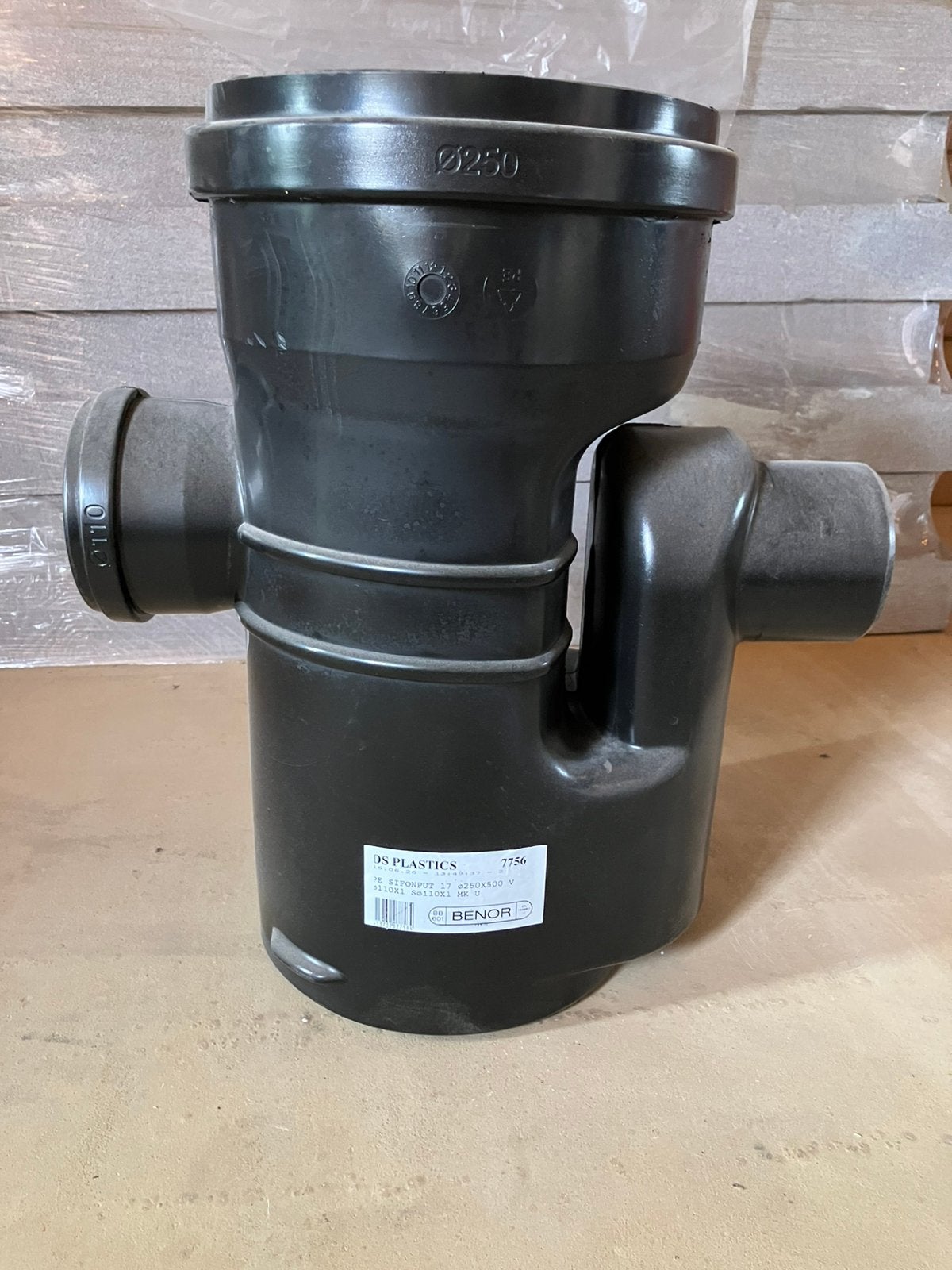 PE sifonput, Doe-het-zelf en Bouw, Ophalen, Overige typen, PVC, Nieuw