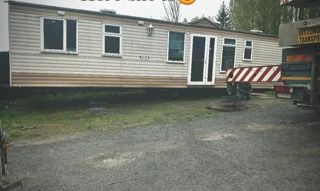 Stacaravan 12x3.5m voor handige harry te koop, Caravans en Kamperen, Tot en met 6