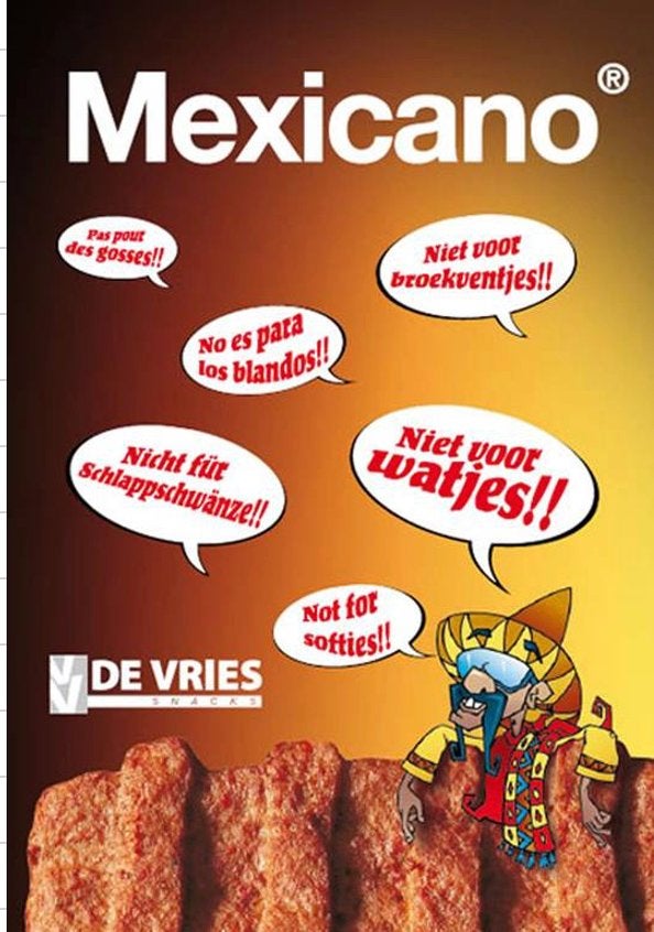 GEZOCHT !  vintage reclame pop van mexicano