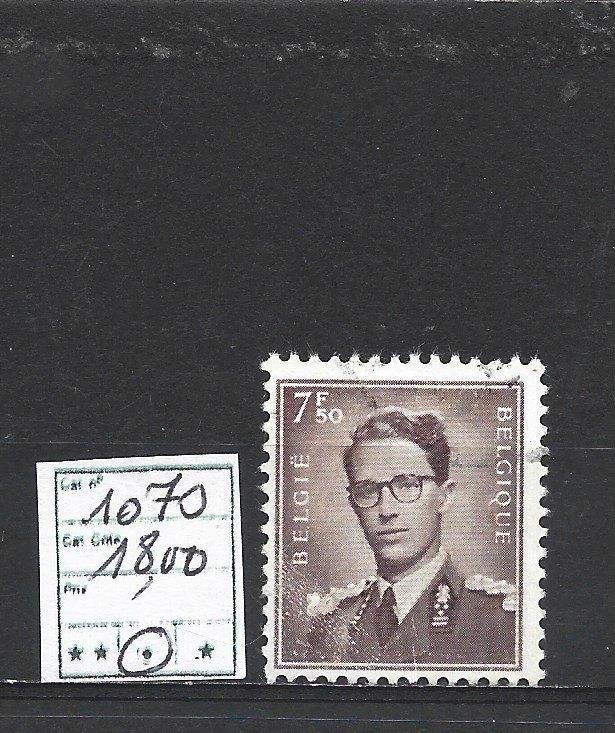 Timbre oblitéré de Belgique 1070, Oblitéré, Enlèvement ou Envoi, Affranchi, Timbre-poste