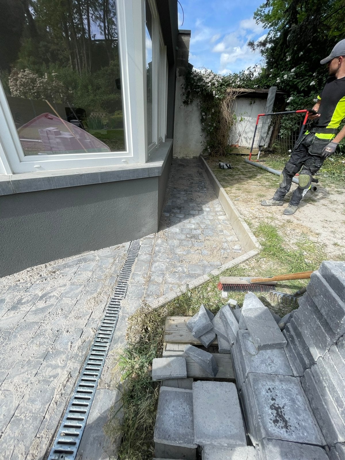 TERRASSEMENT – PAVAGE – AMÉNAGEMENT EXTÉRIEUR, Enlèvement ou Envoi, Comme neuf, Autres matériaux