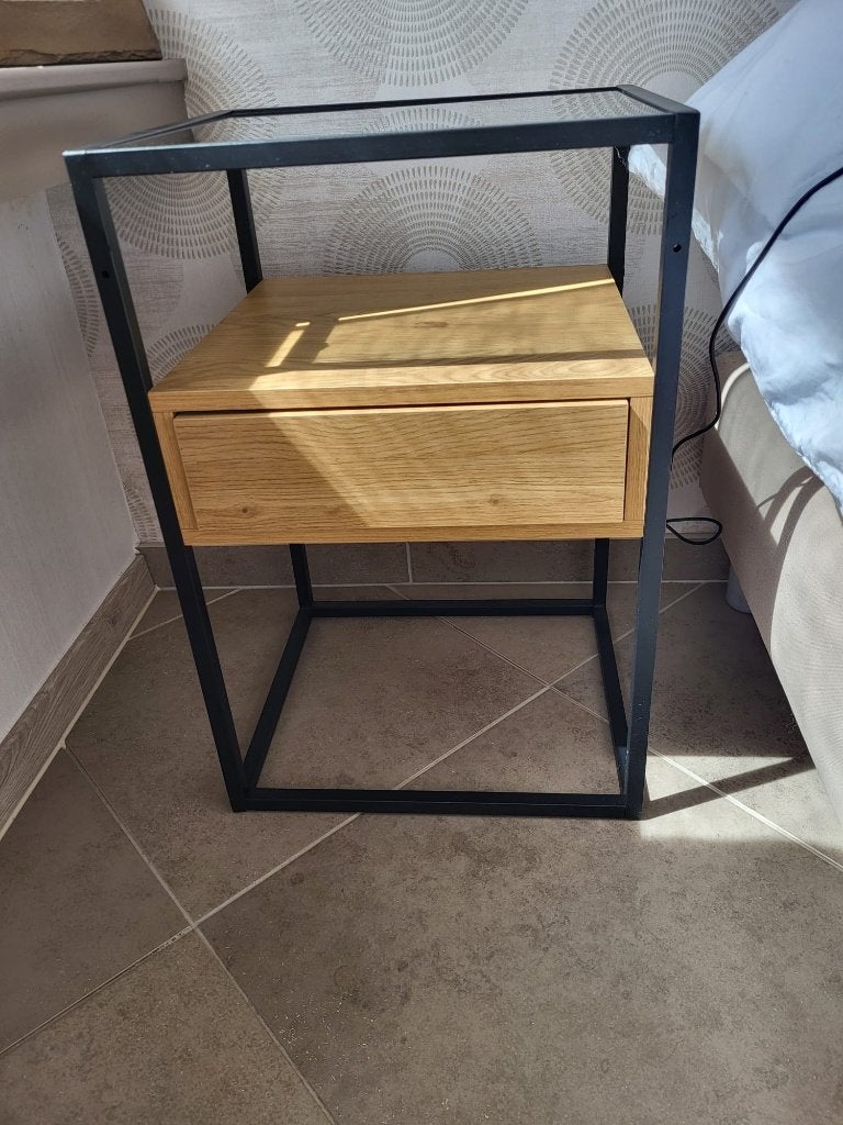table de chevet, Enlèvement, Comme neuf, Moins de 45 cm, 55 à 70 cm