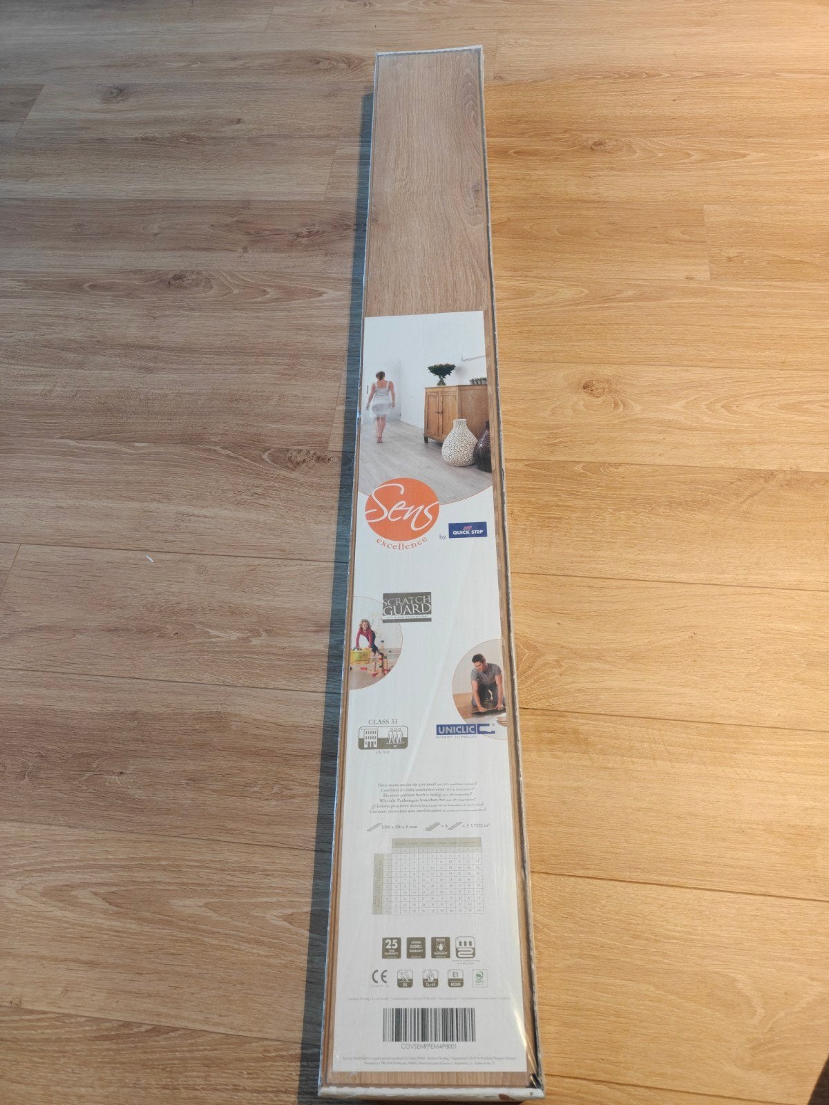 Quick-Step Uniclic laminaat - Natural oak - 15 vierkante m, Doe-het-zelf en Bouw, Ophalen, Laminaat