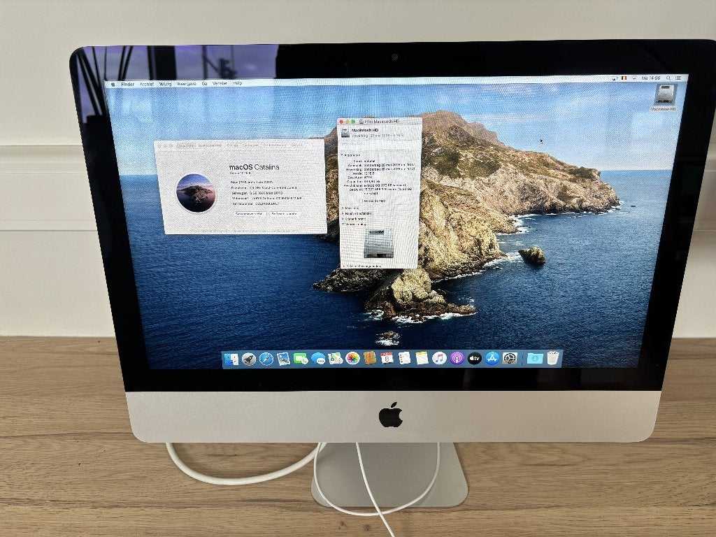 Apple iMac 21,5" - Late 2012, Computers en Software, Apple Desktops, Ophalen, Gebruikt, 2 tot 3 Ghz, IMac