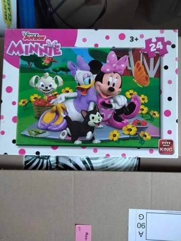puzzel minnie, Ophalen