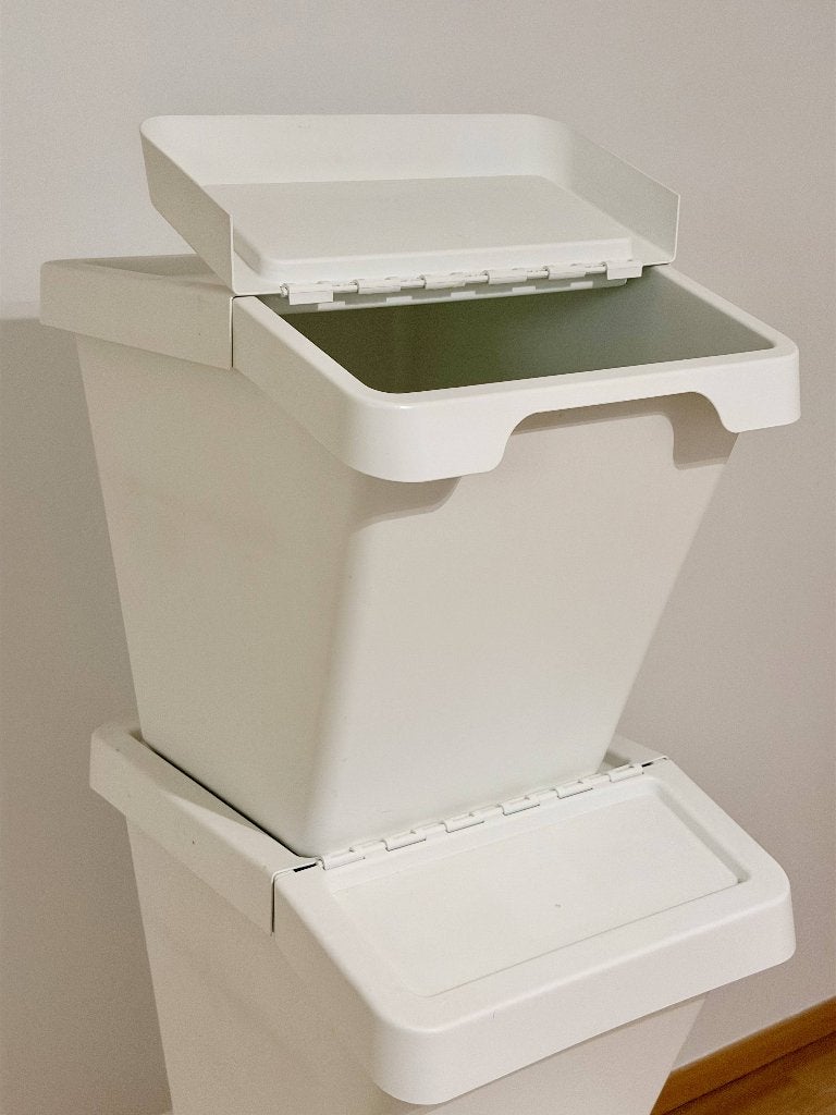 Set van 3 stapelbare bakken IKEA SORTERA 60 L, Ophalen, Gebruikt, Overige materialen