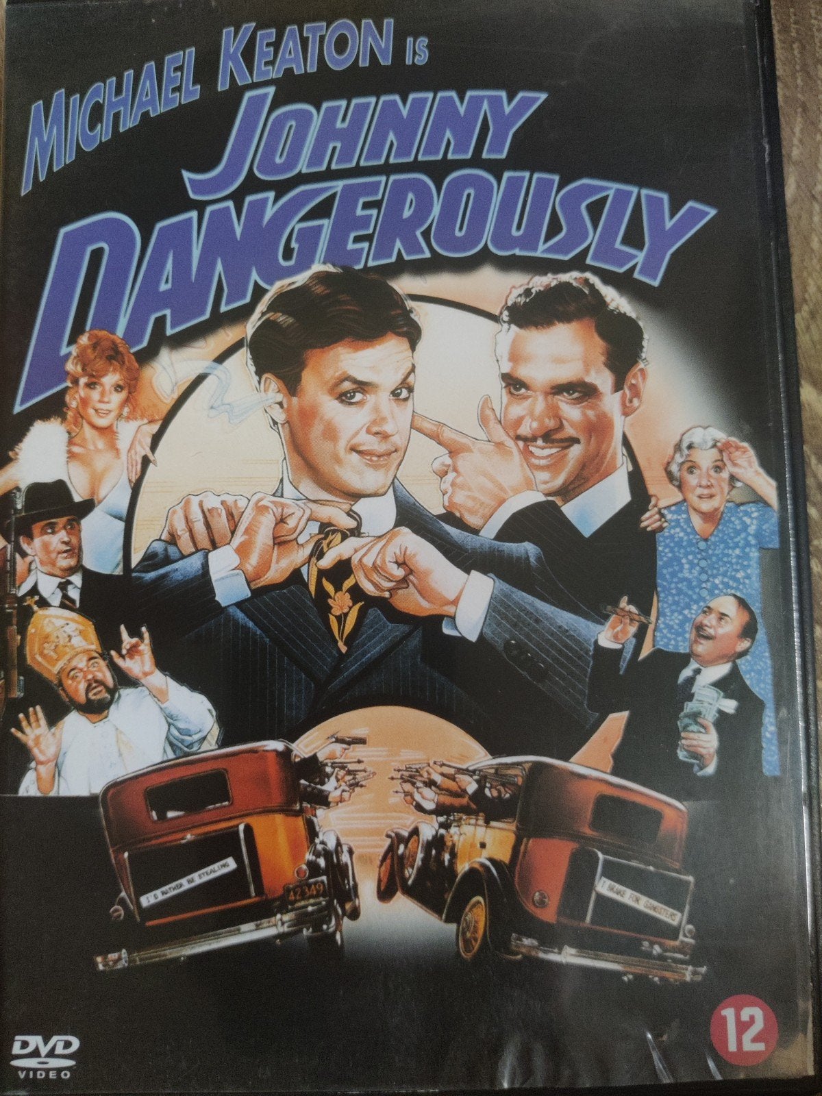 Johnny Dangerously (1984) (Michael Keaton) DVD, Ophalen of Verzenden, Nederlands, Nederlands