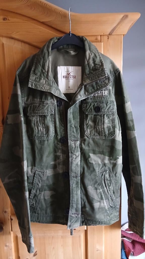 Jas, Comme neuf, Taille 48/50 (M), Hollister, Vert