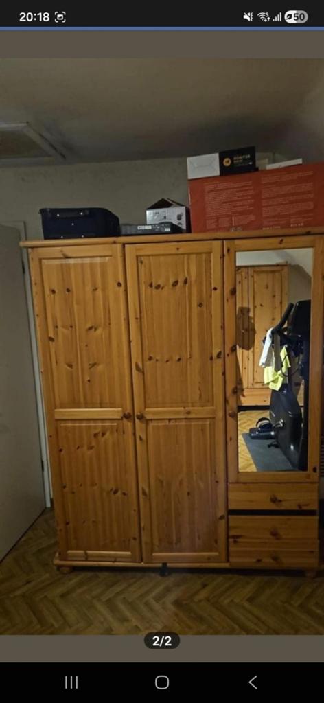Garde robe 3 portes, Ophalen, Grenenhout