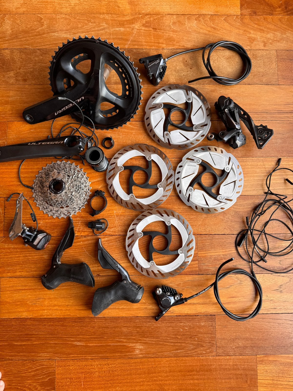 Shimano Di2 set, Fietsen en Brommers, Ophalen of Verzenden, Gebruikt, Racefiets