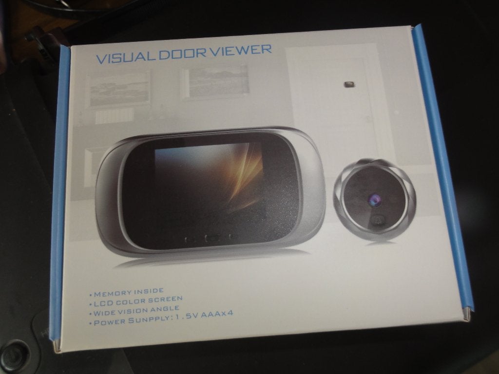 Viual DOOR Viewer ( Camera + bel ) Nieuw, Ophalen, Bewegingsdetectiesensor, Nieuw, Bedraad