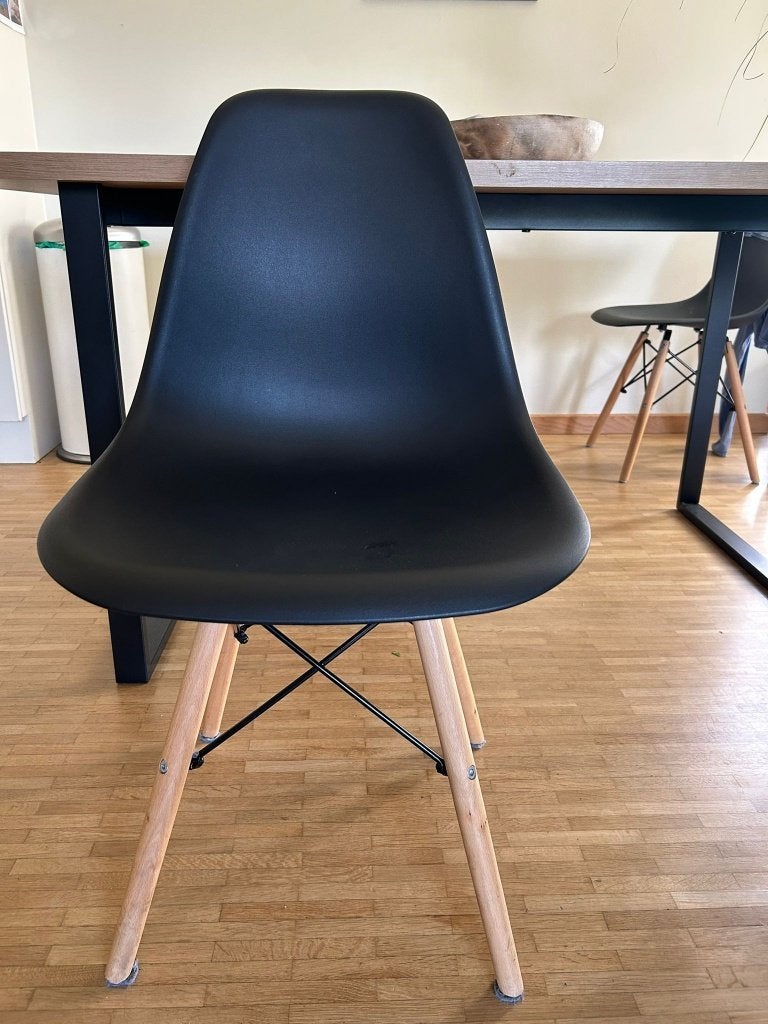 4x Lifa Living James Kuipstoelen (zwart), Huis en Inrichting, Ophalen, Gebruikt, Zwart, Scandinavisch