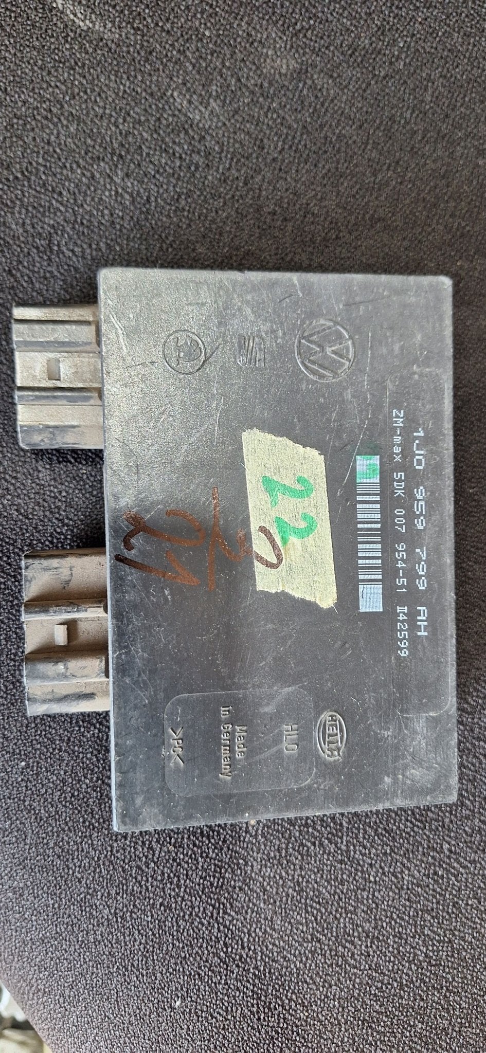 Originele Deurmodule Portierstuurapparaat VW Golf 4 Bora Pas, Auto-onderdelen, Gebruikt, -, Volkswagen, -