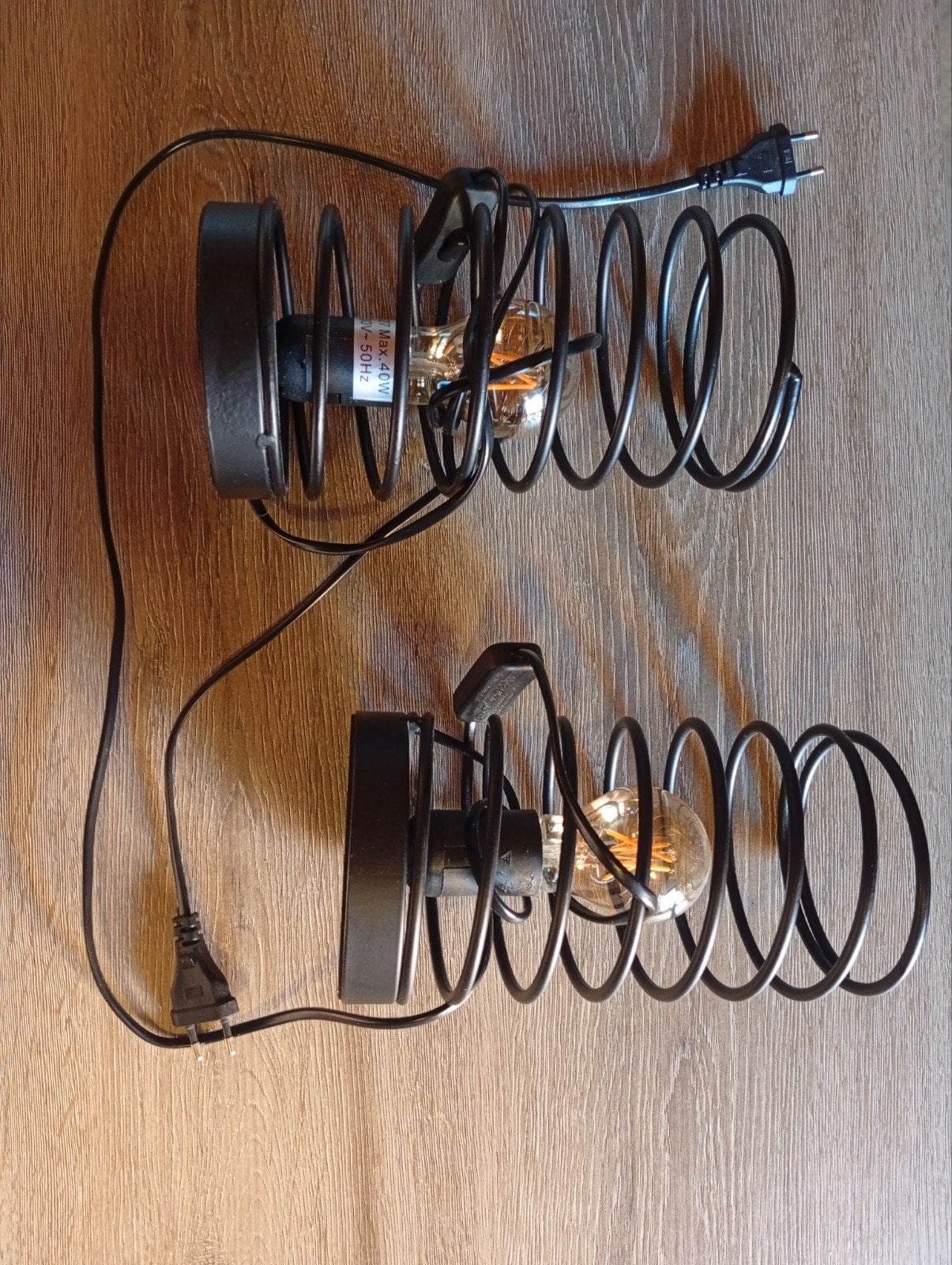 Lampes de table exclusives F1 « Spiral » (ensemble duo) — An, Maison & Meubles, Lampes | Lampes de table, Enlèvement