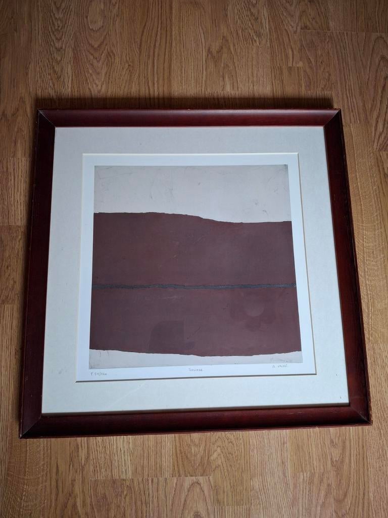 Lithografie Source - André Navez oplage 54/100, Enlèvement