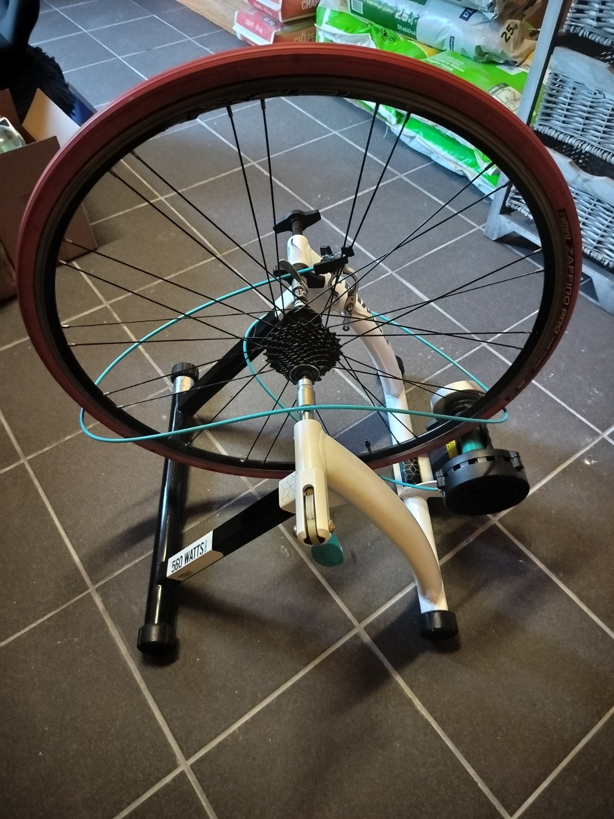 fietsrollen + trainingswiel, Ophalen